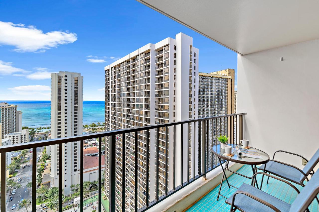 Waikiki Banyan 1Br With Great Ocean Views, Steps To Beach & Parking! Χονολουλού Εξωτερικό φωτογραφία